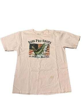 Bass Pro Shops An American Tradition Heather Gray T-Shirt